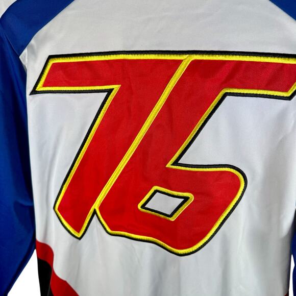 Overwatch NWT Men's Small Soldier 76 Blue Full Zip Track Jacket Athleisure - Picture 13 of 13